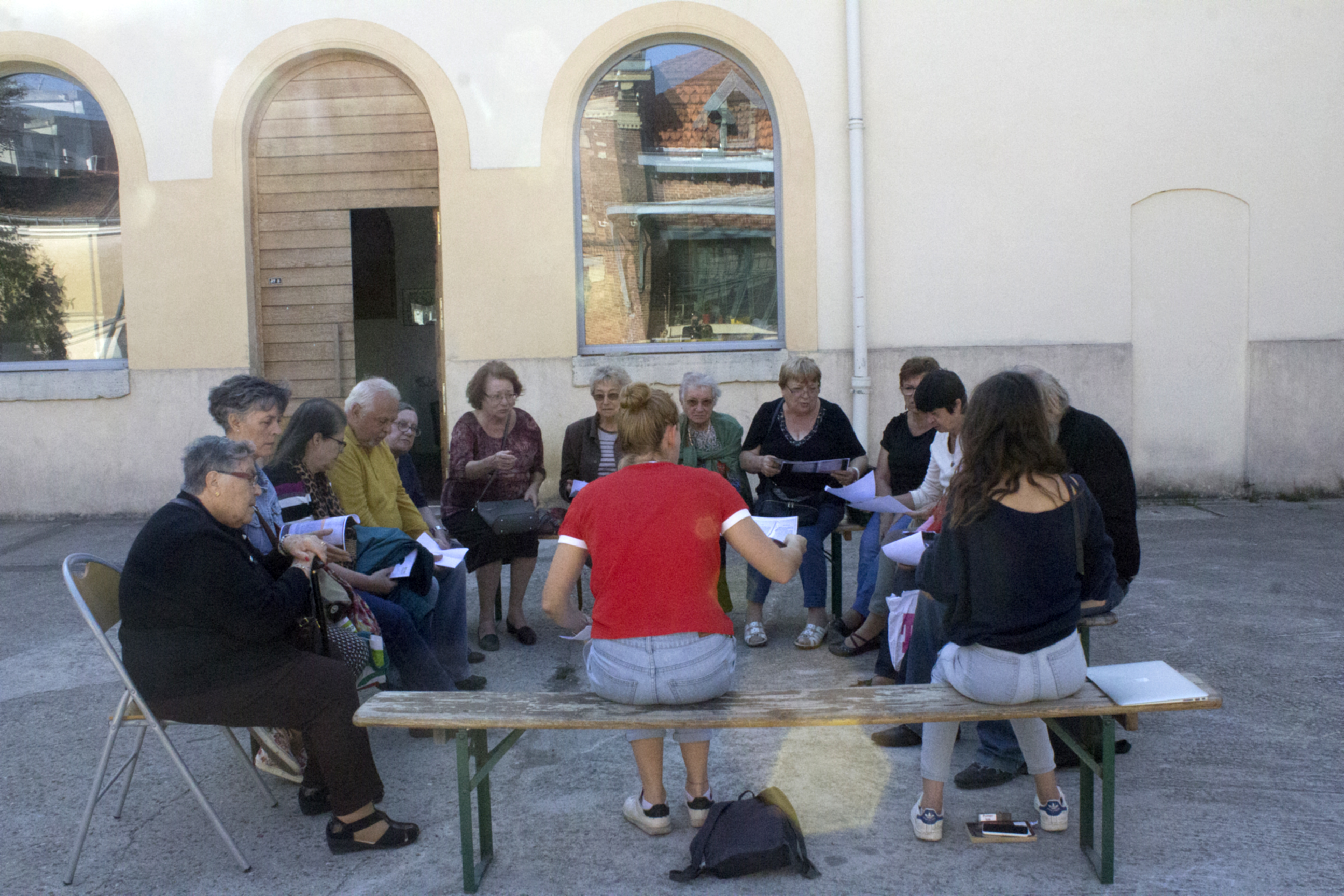 photo résidents EPHAD